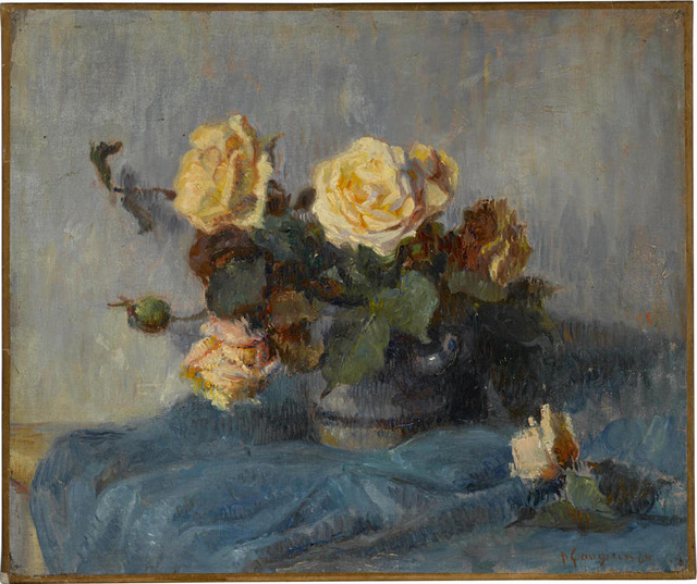 Rose Bouquet (1884) Paul Cézanne tablo - Dekolata