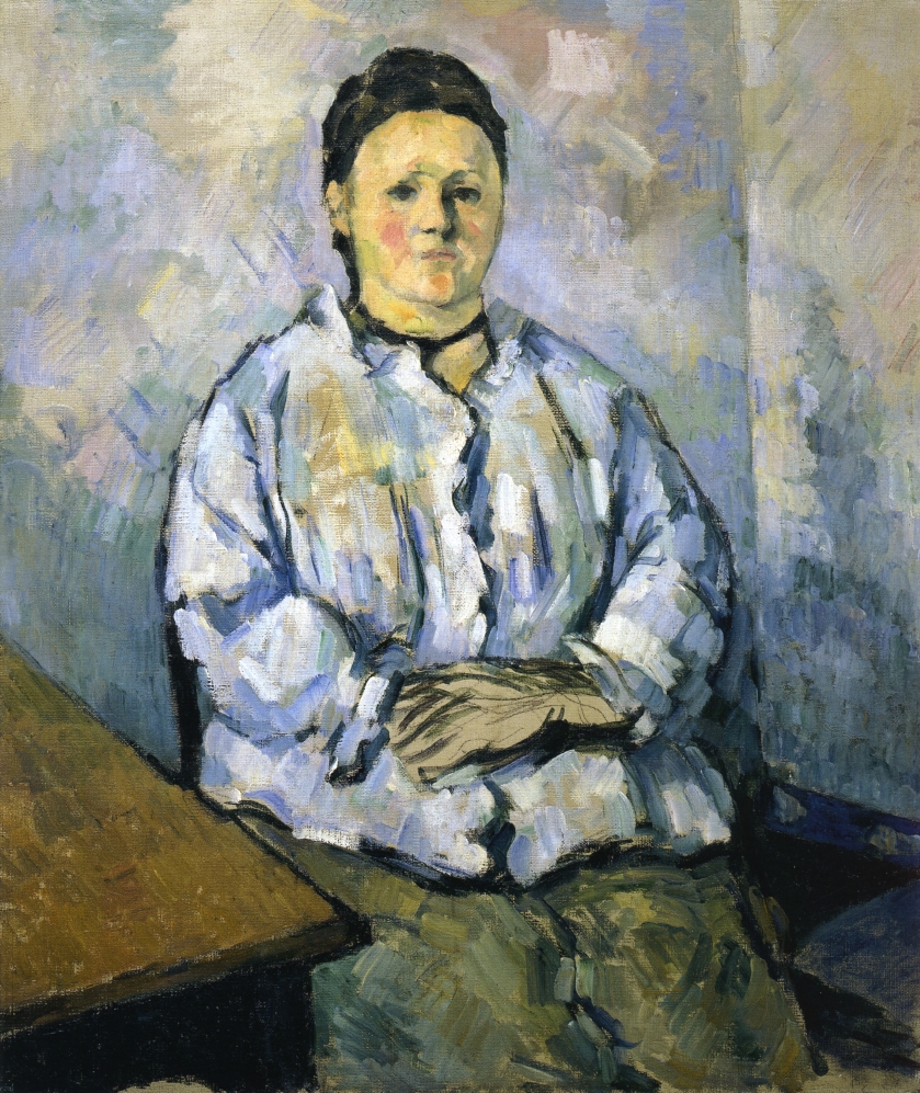 Seated Woman (1879) Paul Cézanne tablo - Dekolata