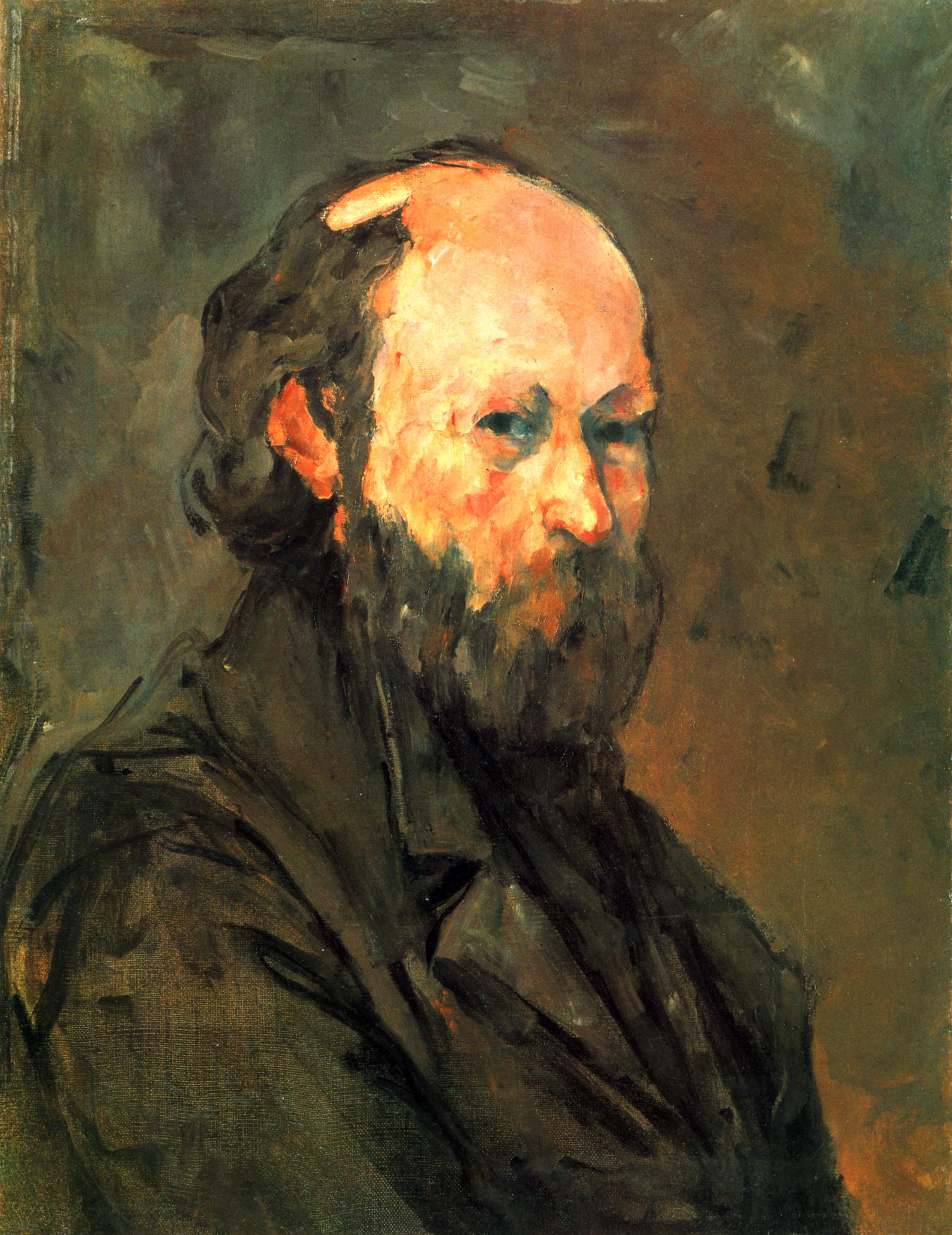 Self Portrait (1880) Paul Cézanne tablo - Dekolata