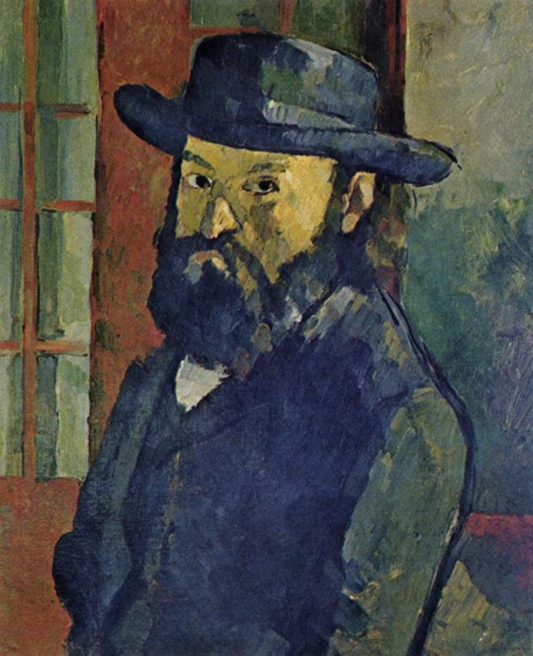 Self Portrait (1882) Paul Cézanne tablo - Dekolata