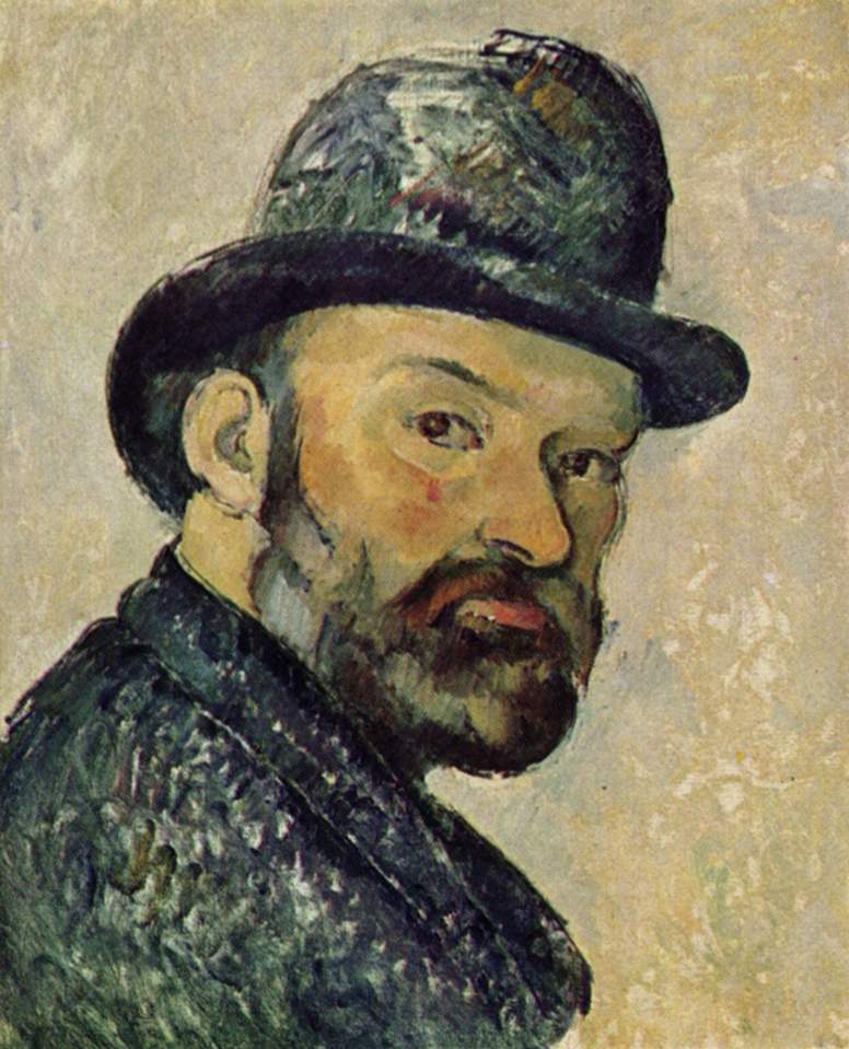 Self Portrait (1887) Paul Cézanne tablo - Dekolata