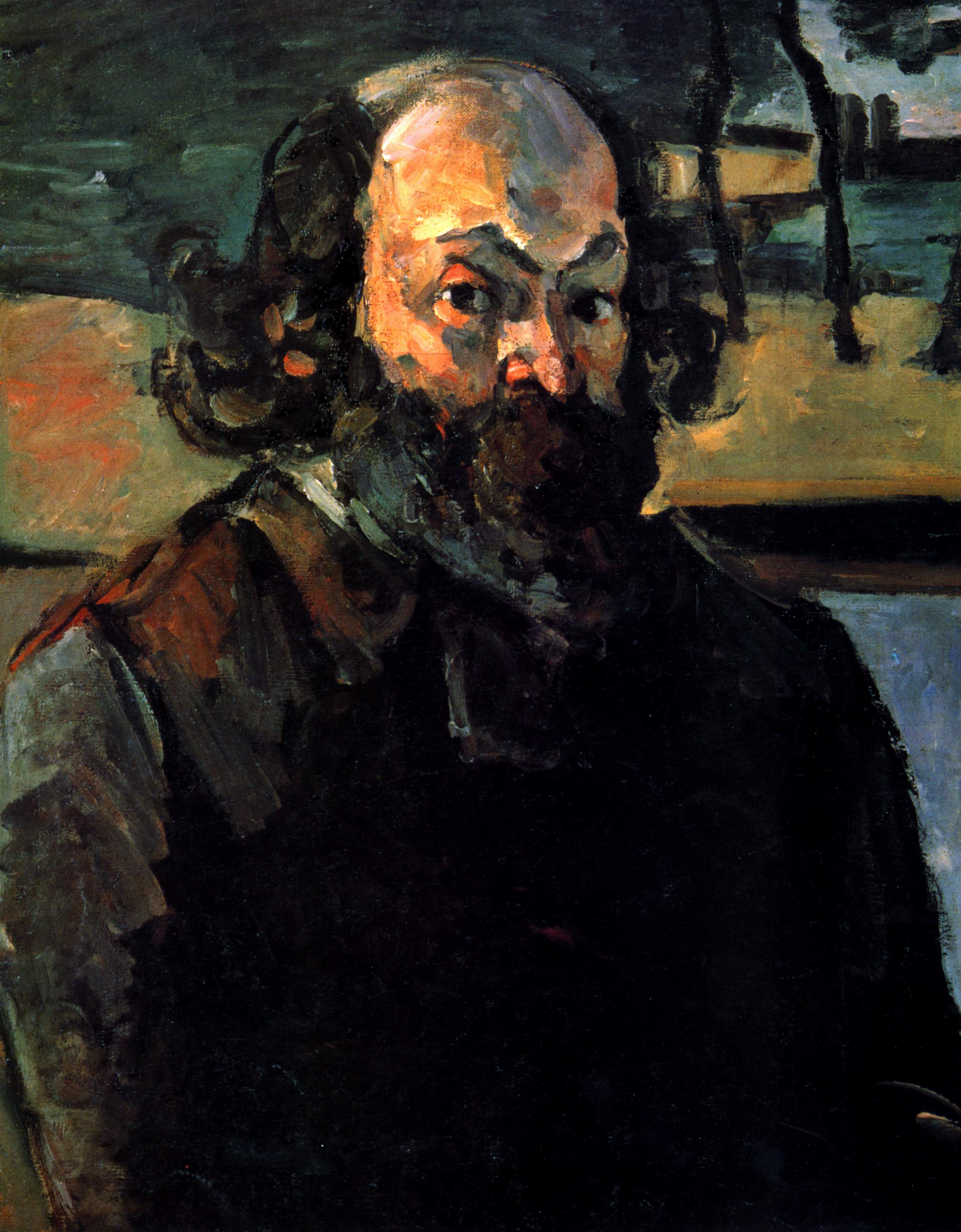 Self portrait (1875) Paul Cézanne tablo - Dekolata