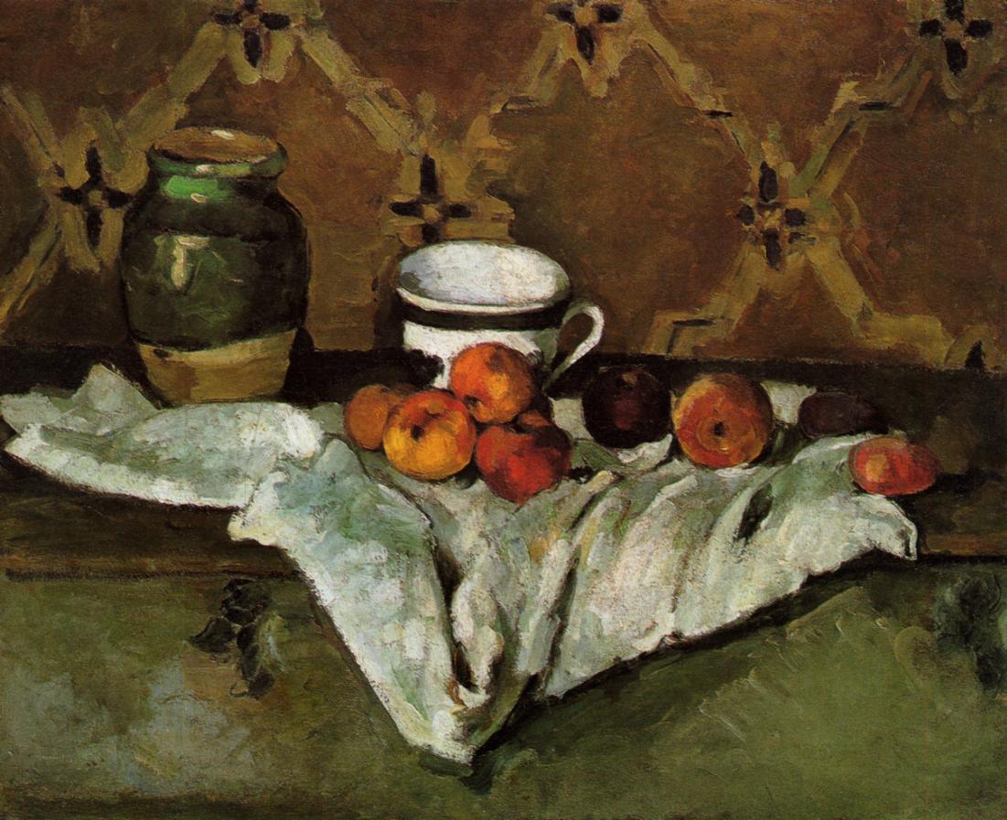 Still Life (1877) Paul Cézanne tablo - Dekolata