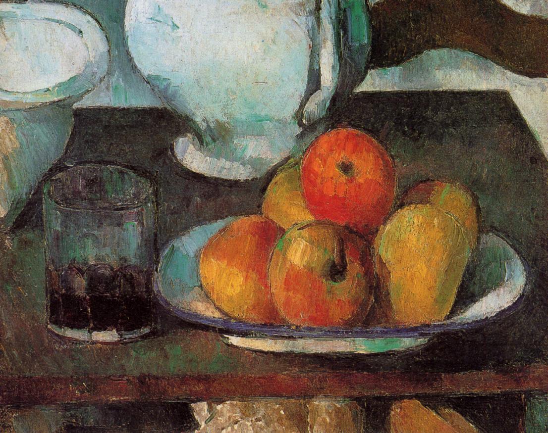 Still Life with Apples (1879) Paul Cézanne tablo - Dekolata