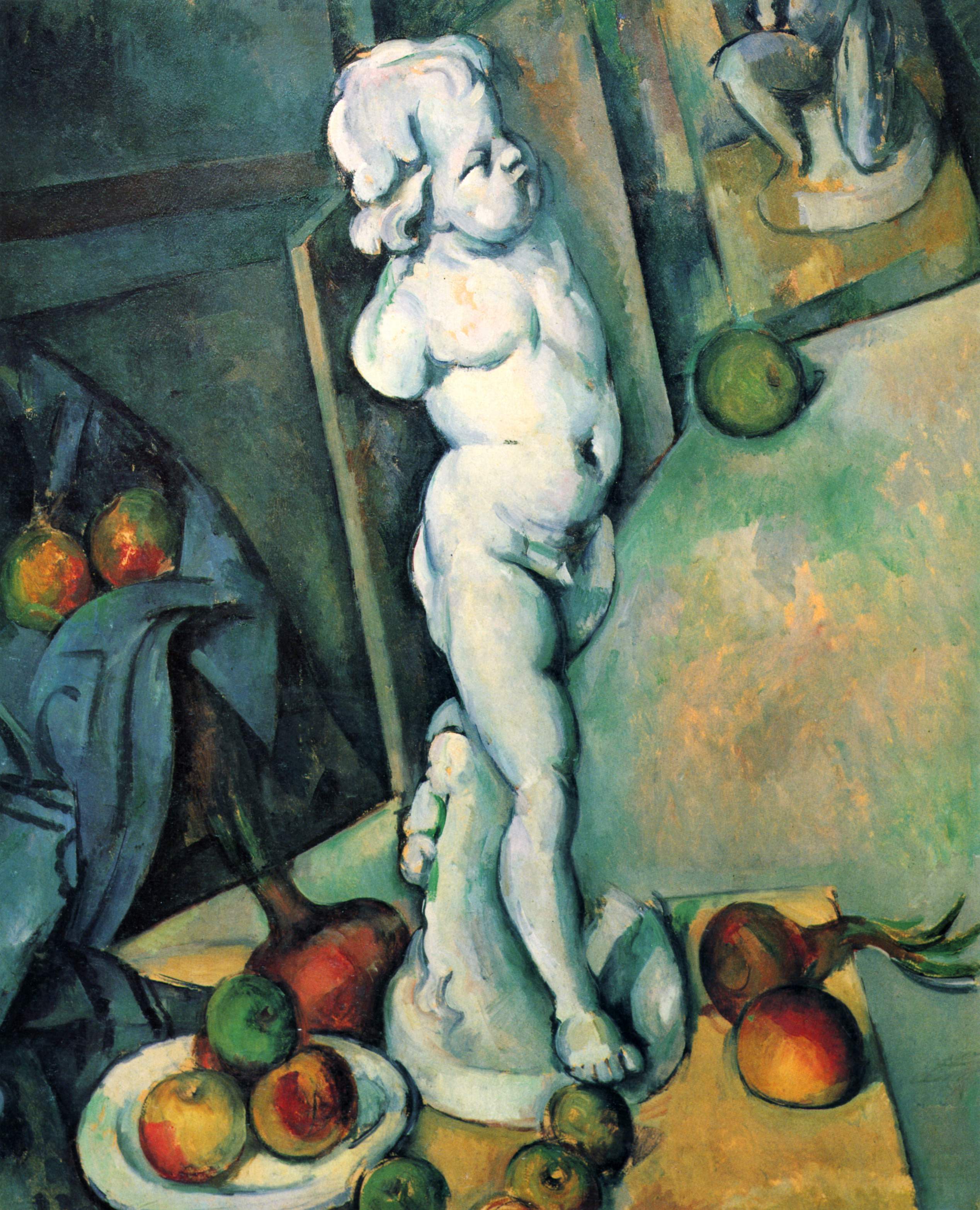 Still Life with Plaster Cupid (1895) – Paul Cézanne Tablo