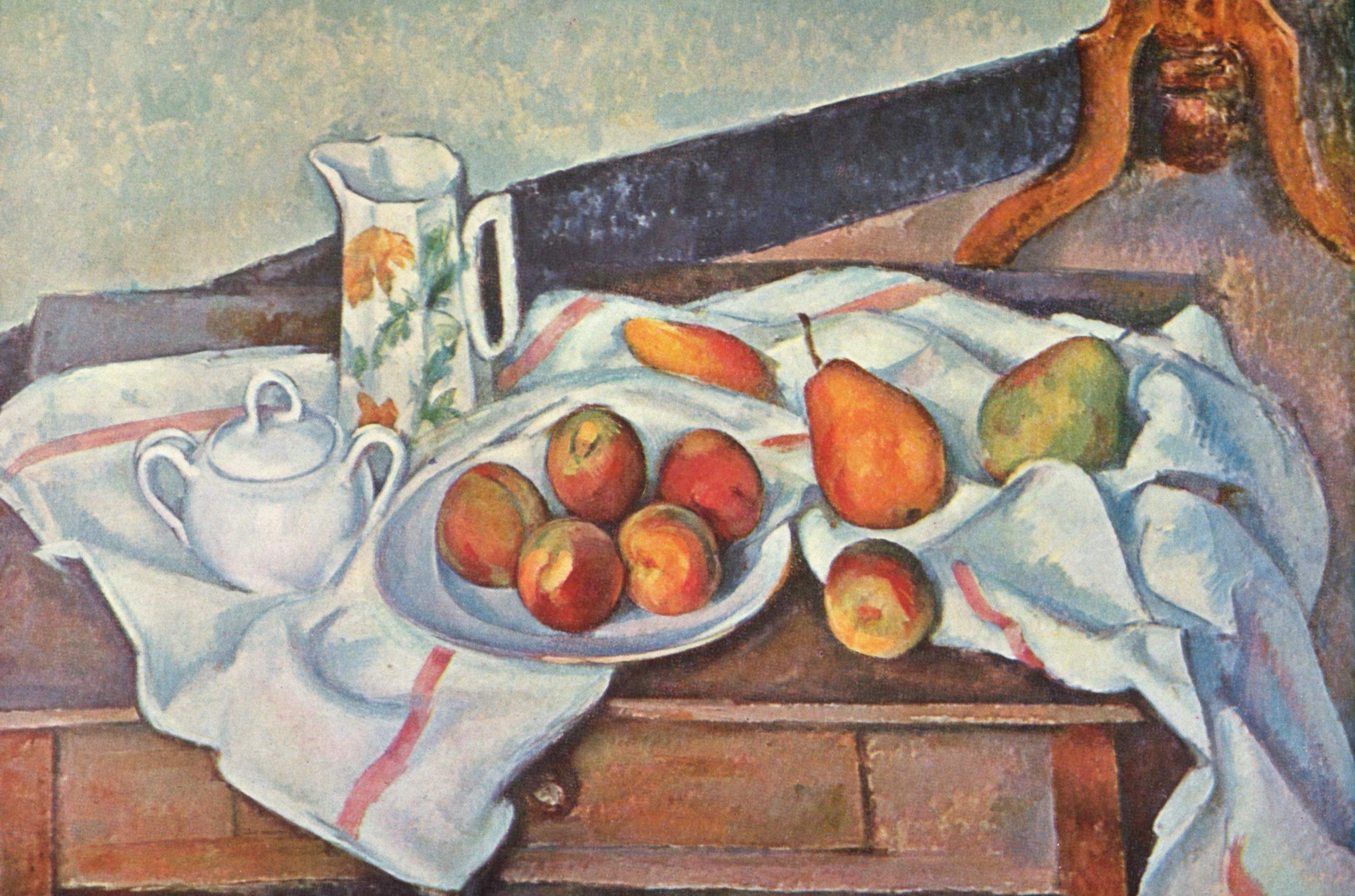 Still Life with Sugar (1890) Paul Cézanne tablo - Dekolata