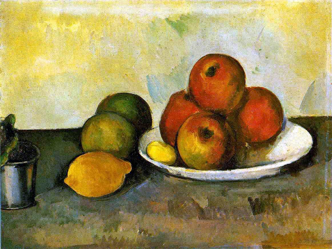 Still life with Apples (1890) Paul Cézanne tablo - Dekolata