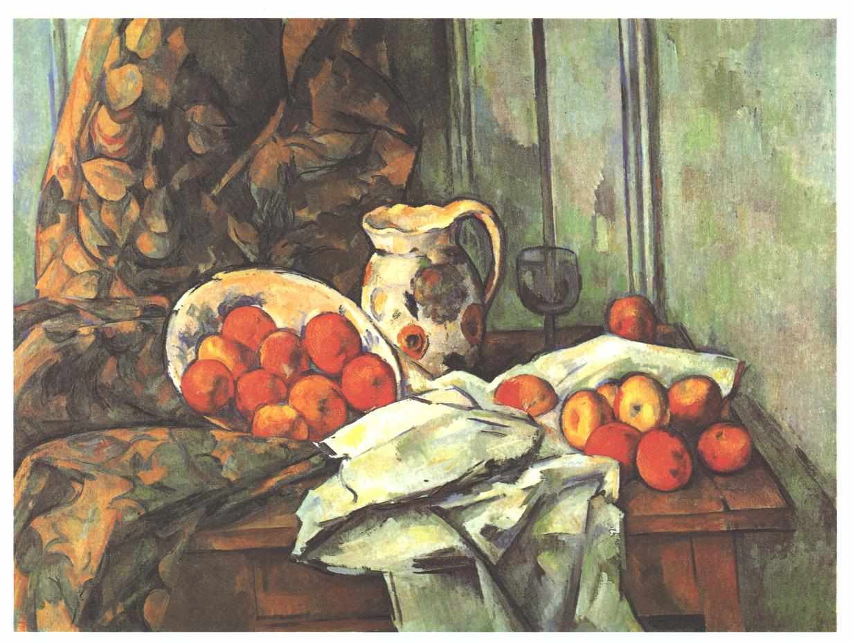 Still life with jug (1892) Paul Cézanne tablo - Dekolata