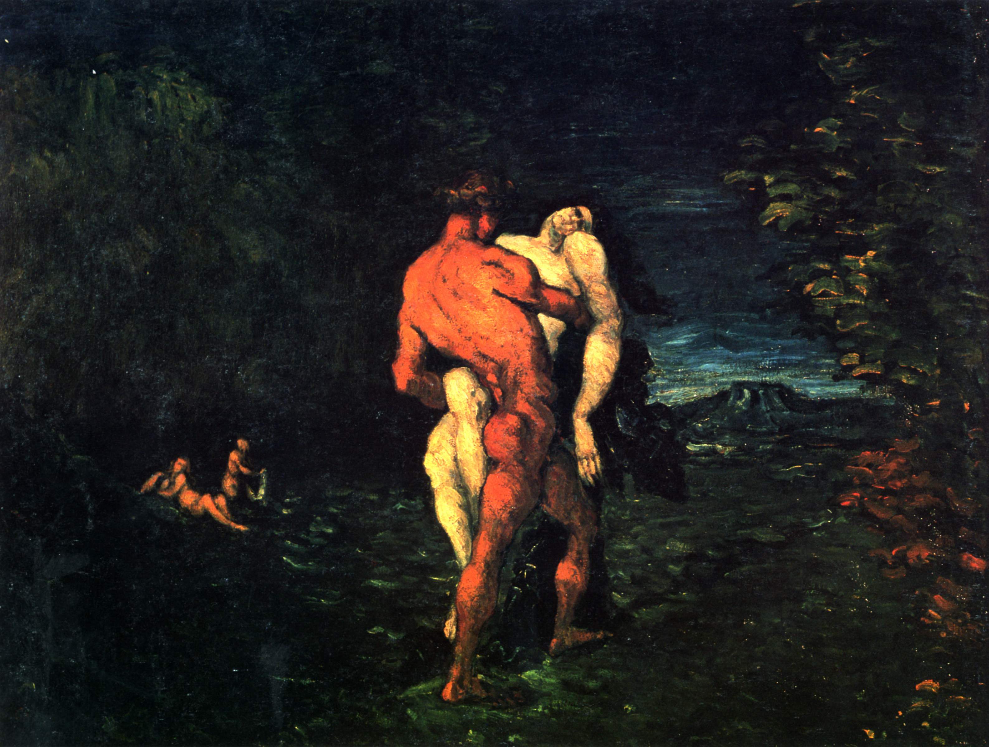 The Abduction (1867) – Paul Cézanne Tablo
