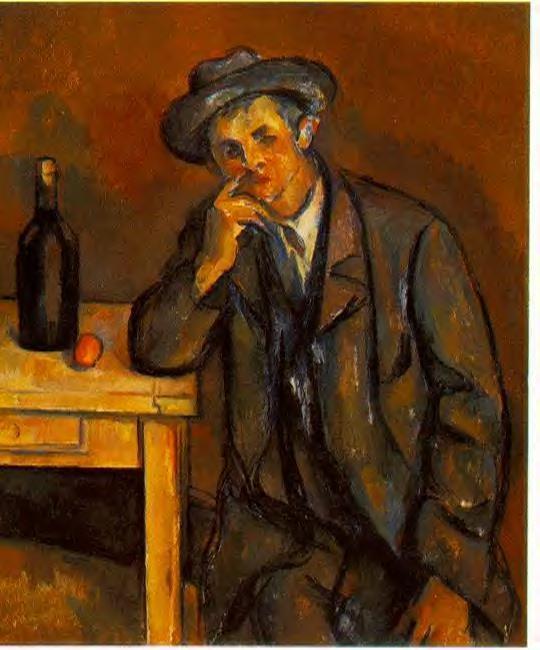 The Drinker (1891) Paul Cézanne tablo - Dekolata