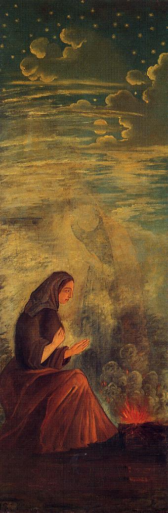 The Four Seasons, Winter (1861) Paul Cézanne tablo - Dekolata
