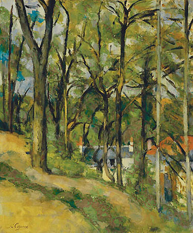 The Orchard (1877) Paul Cézanne tablo - Dekolata