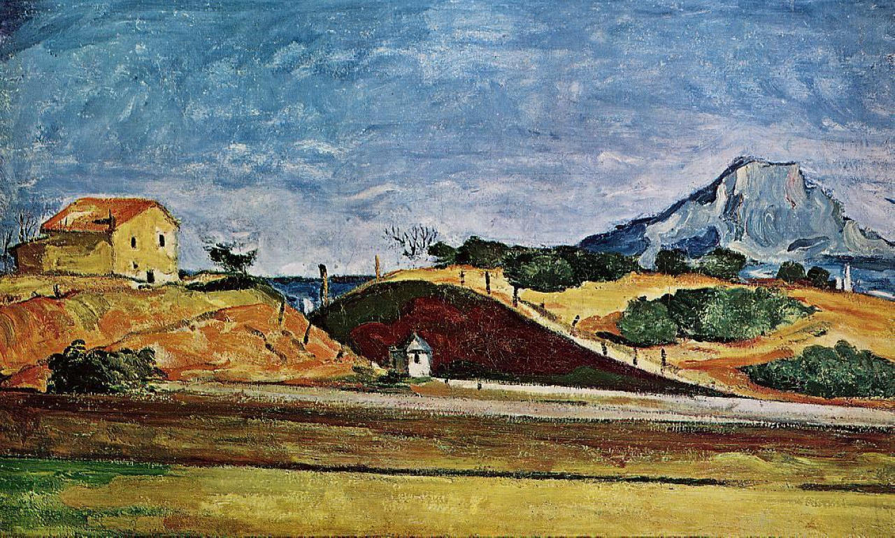 The Railway Cutting (1870) Paul Cézanne tablo - Dekolata