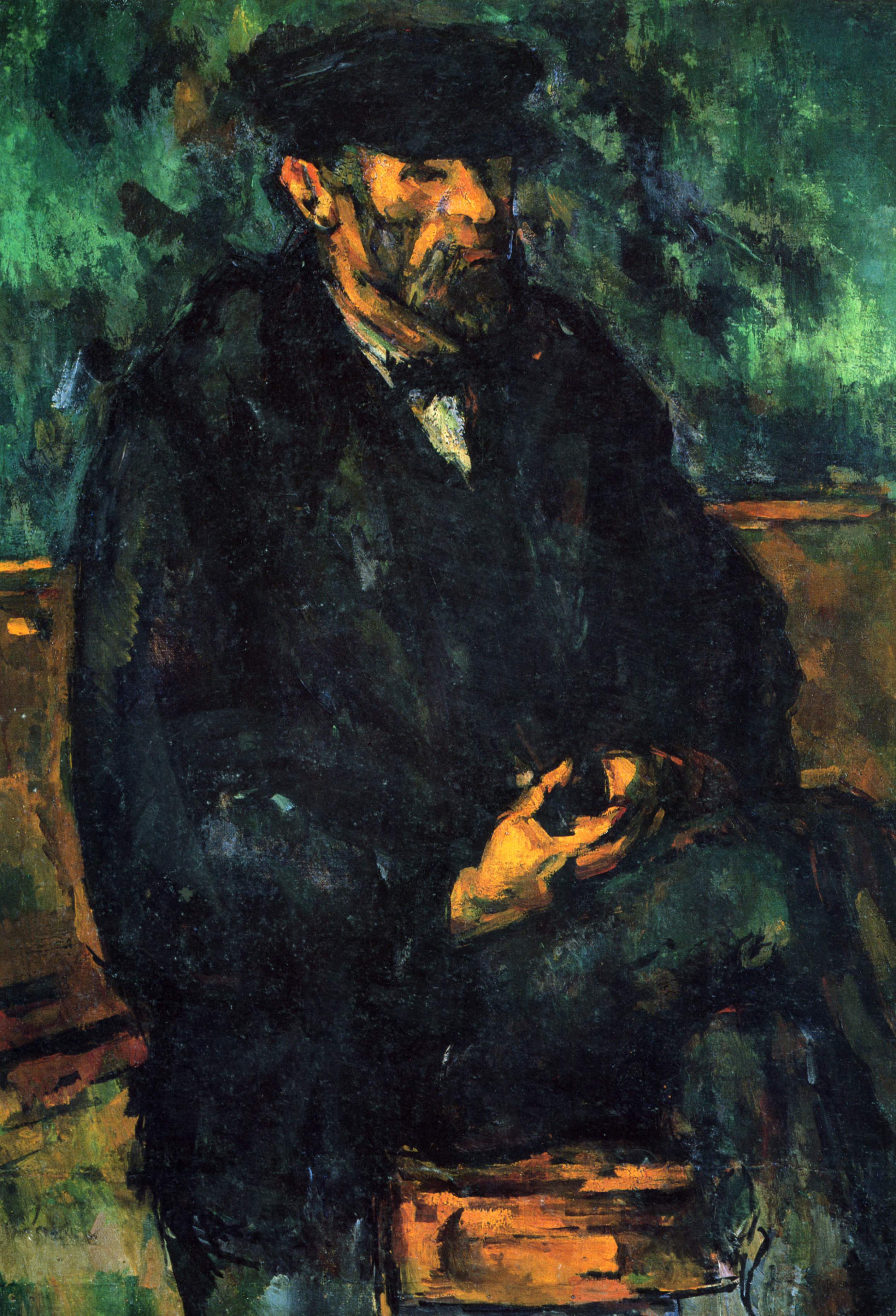 The Sailor (1906) Paul Cézanne tablo - Dekolata
