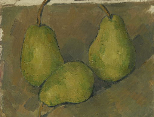 Three Pears (1879) Paul Cézanne tablo - Dekolata
