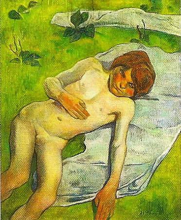 A breton boy (1889) Paul Gauguin tablo - Dekolata