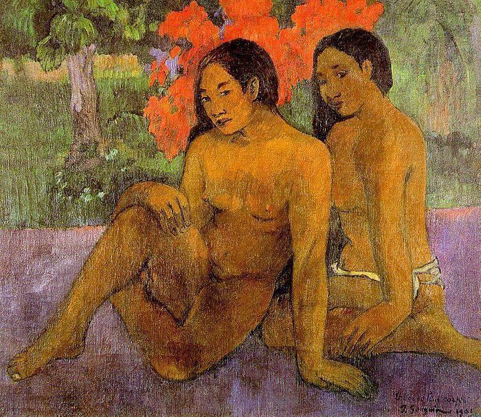 And the Gold of Their Bodies (1901) Paul Gauguin tablo - Dekolata