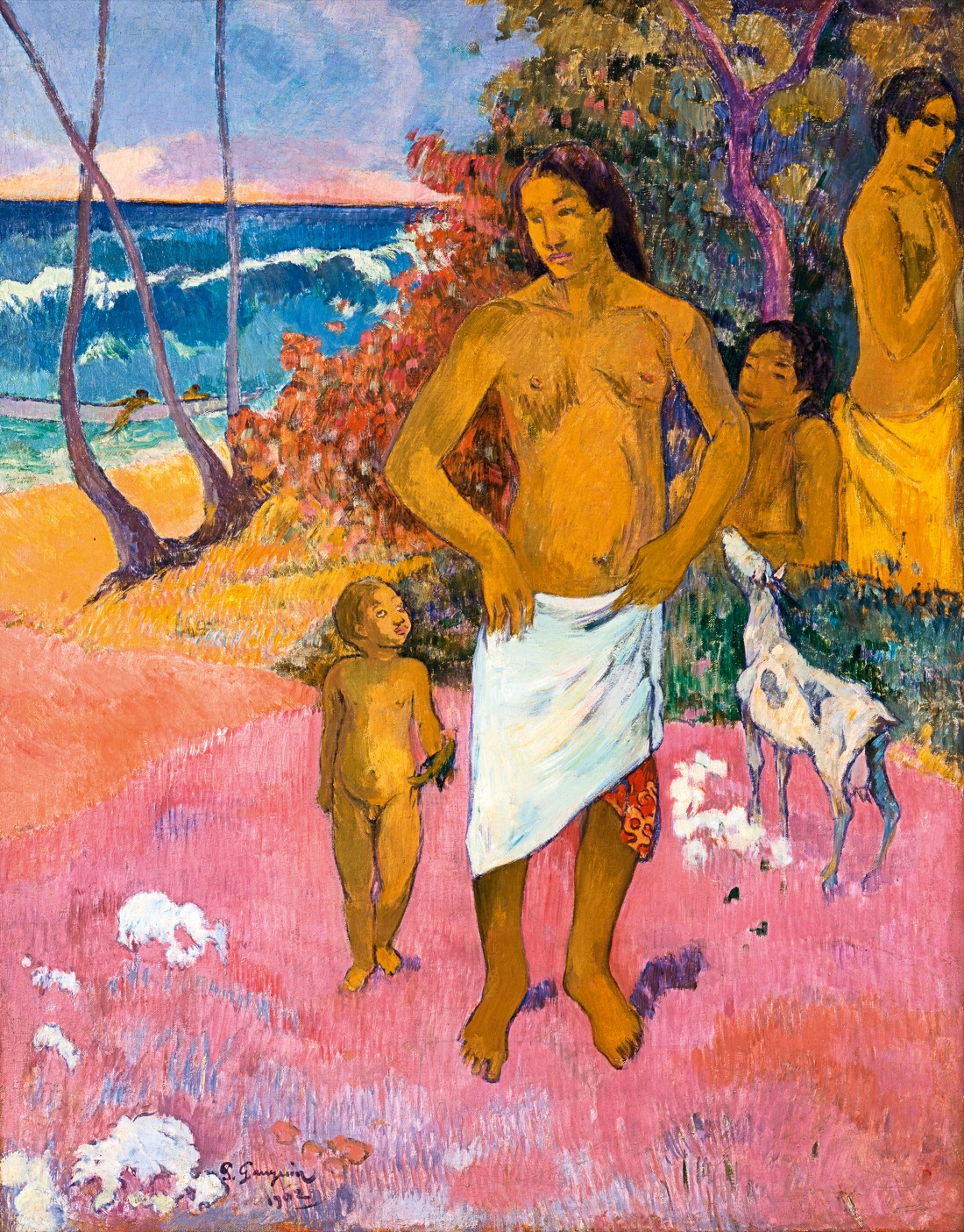 Bathers (1902) Paul Gauguin tablo - Dekolata