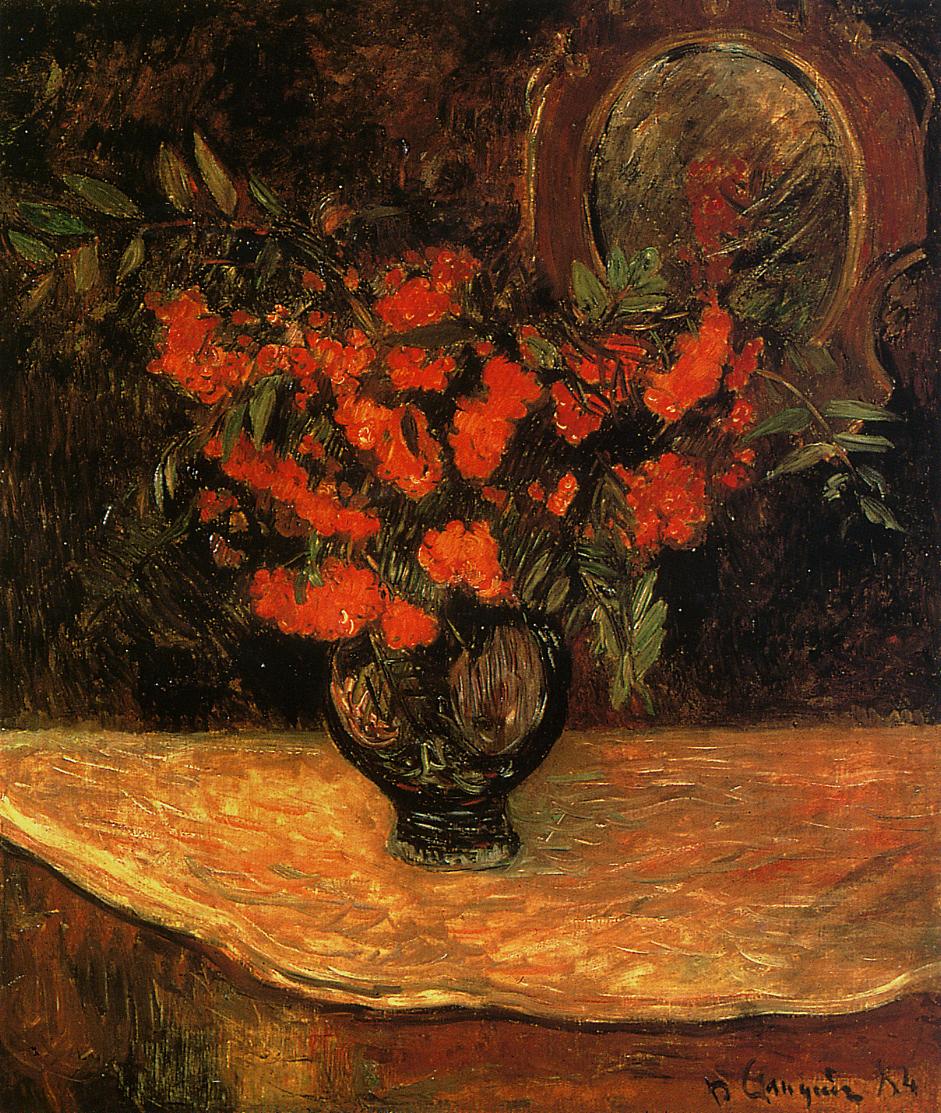 Bouquet (1884) Paul Gauguin tablo - Dekolata