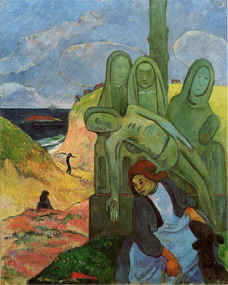 Calvaire breton (1889) Paul Gauguin tablo - Dekolata