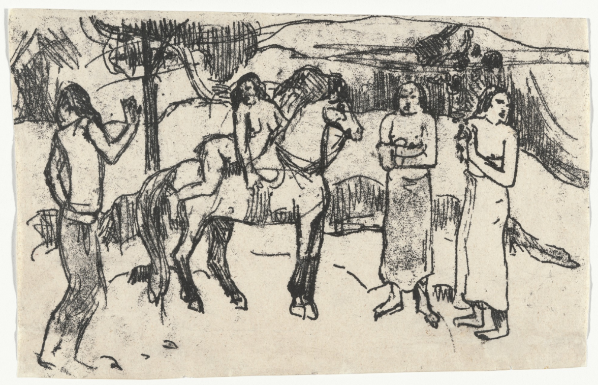 Change of Residence (1901) Paul Gauguin tablo - Dekolata
