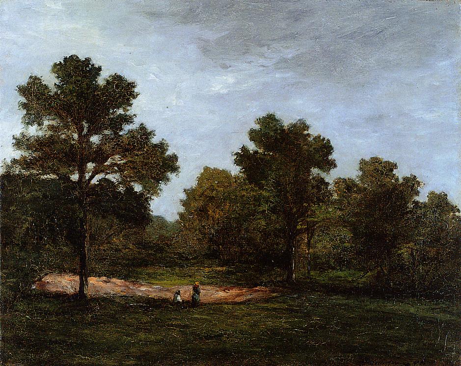 Clearing (1873) Paul Gauguin tablo - Dekolata