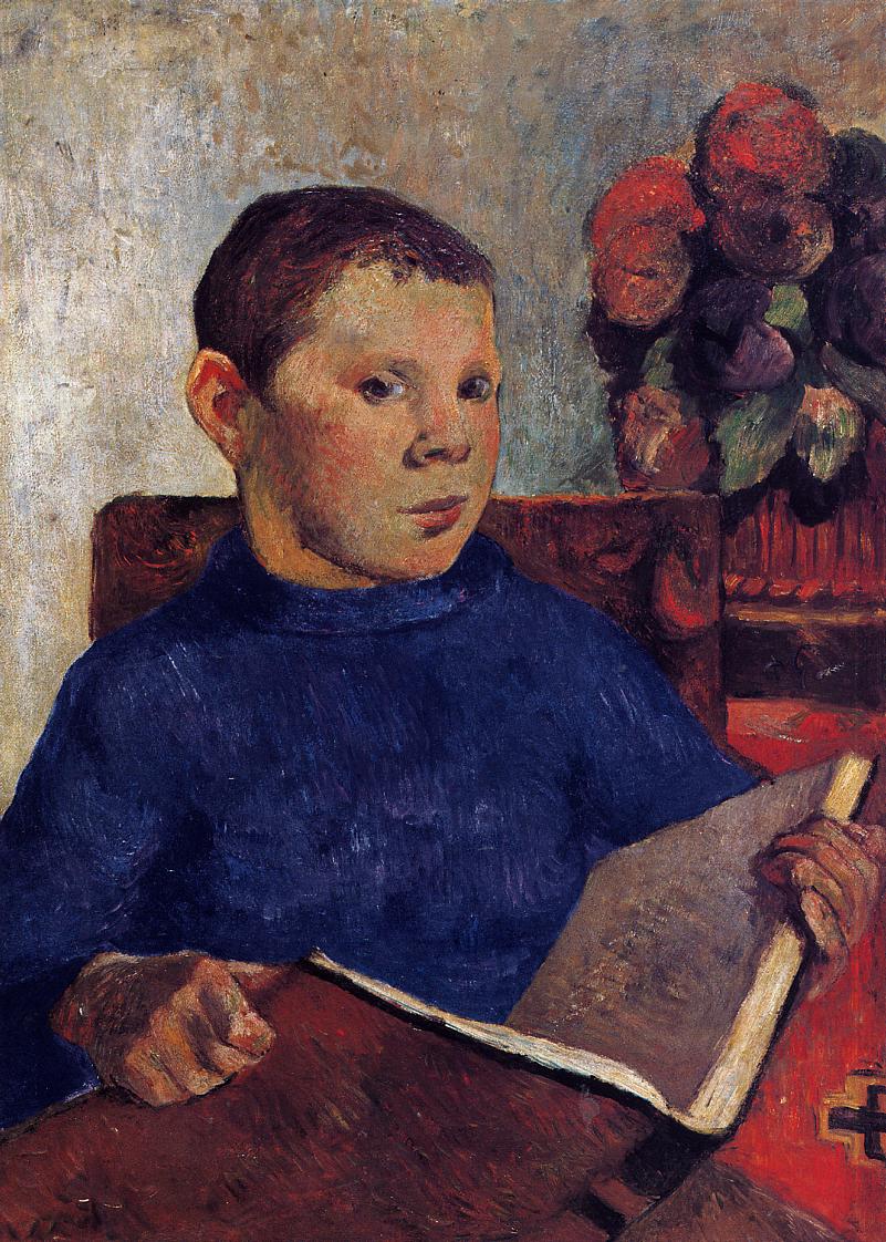 Clovis (1886) Paul Gauguin tablo - Dekolata