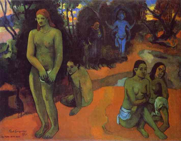 Delectable Waters (1898) Paul Gauguin tablo - Dekolata