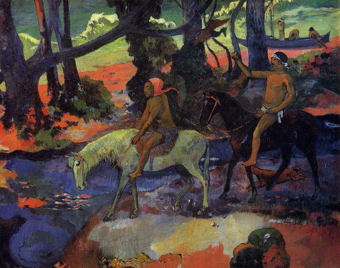 Flight (1901) Paul Gauguin tablo - Dekolata
