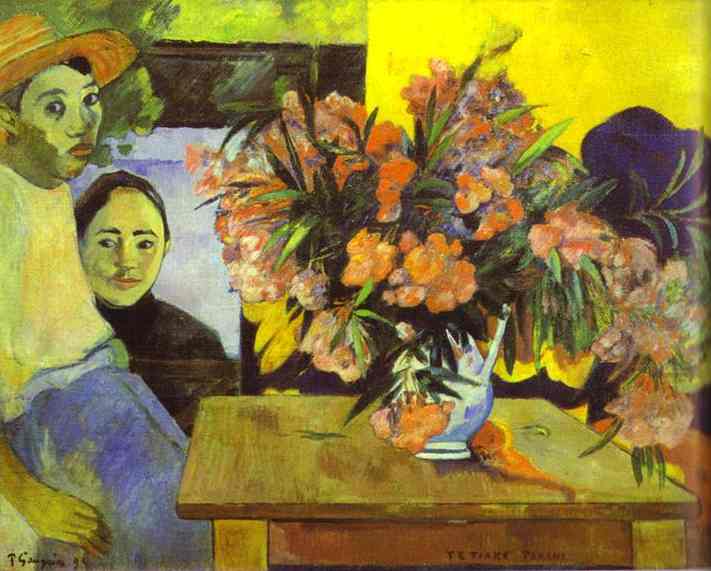Flowers of France (1891) Paul Gauguin tablo - Dekolata