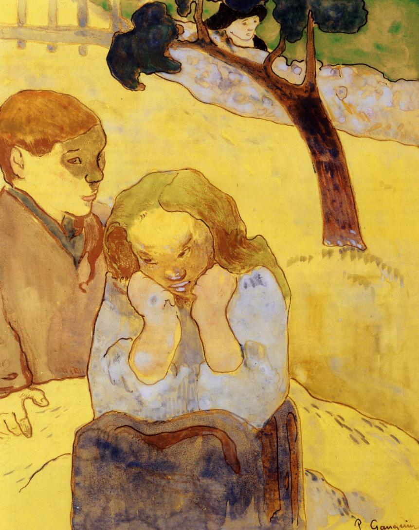 Human misery (1889) – Paul Gauguin Tablo