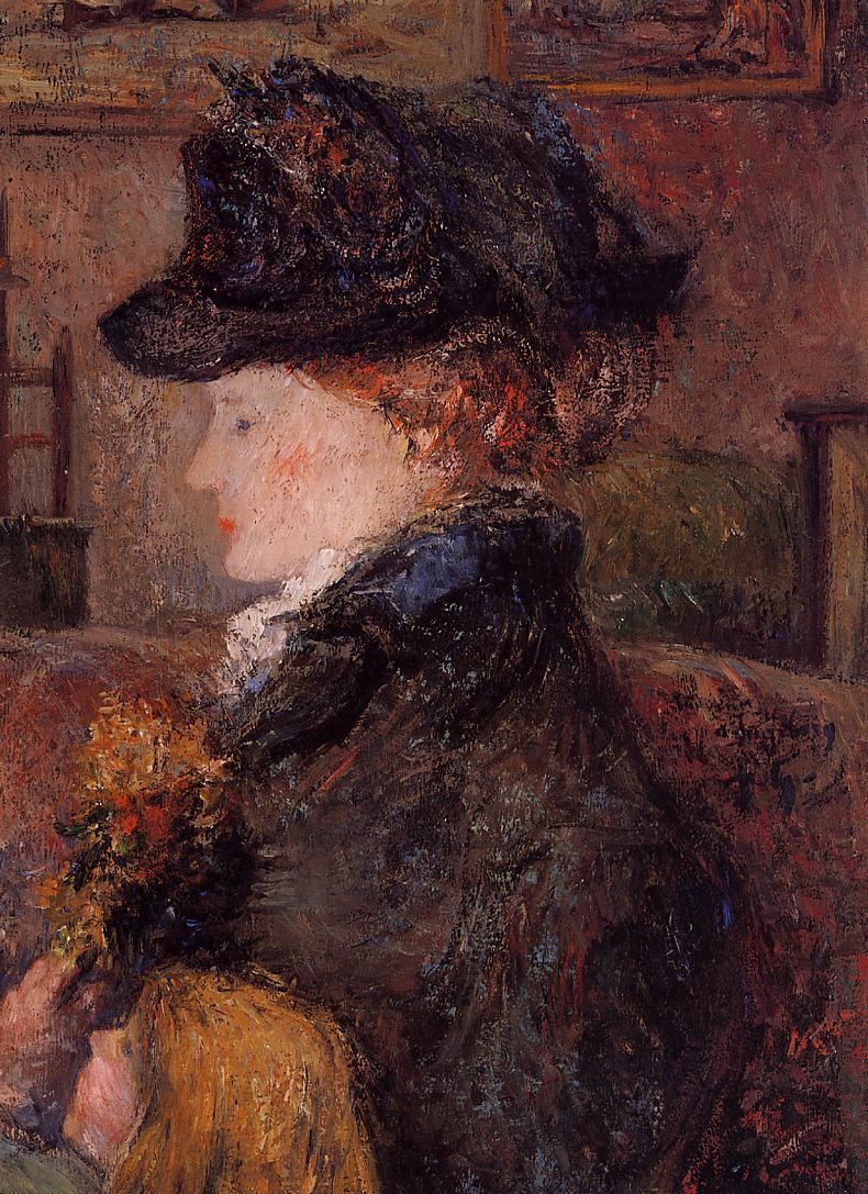 Ingeborg Thaulow (1883) Paul Gauguin tablo - Dekolata