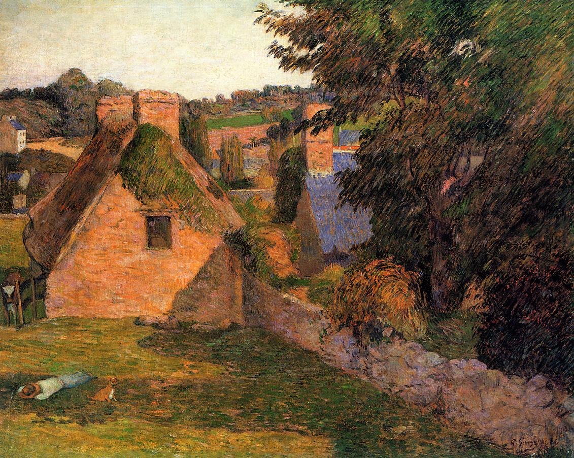 Lollichon Field (1886) Paul Gauguin tablo - Dekolata