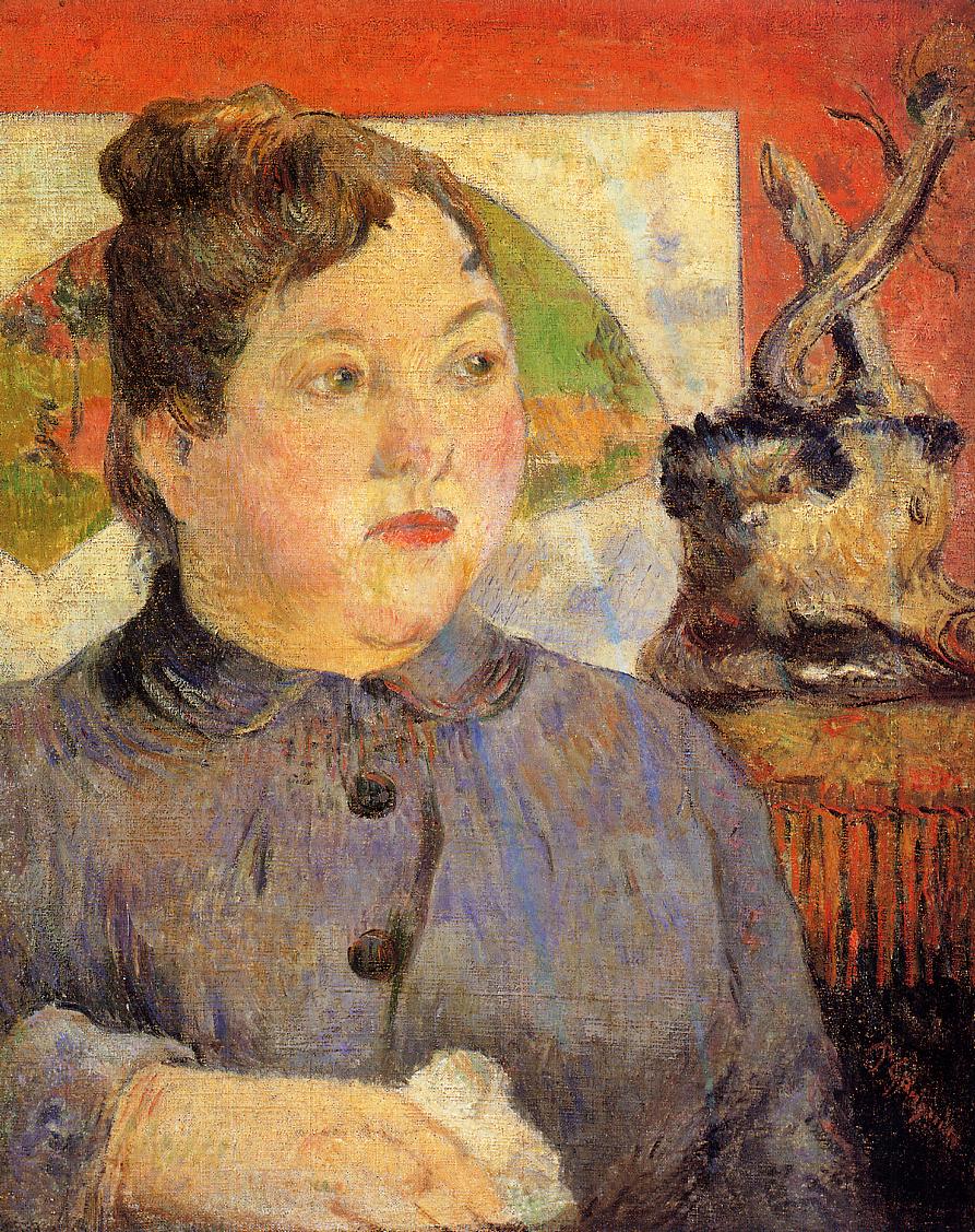 Madame Alexandre Kohler (1887) – Paul Gauguin Tablo