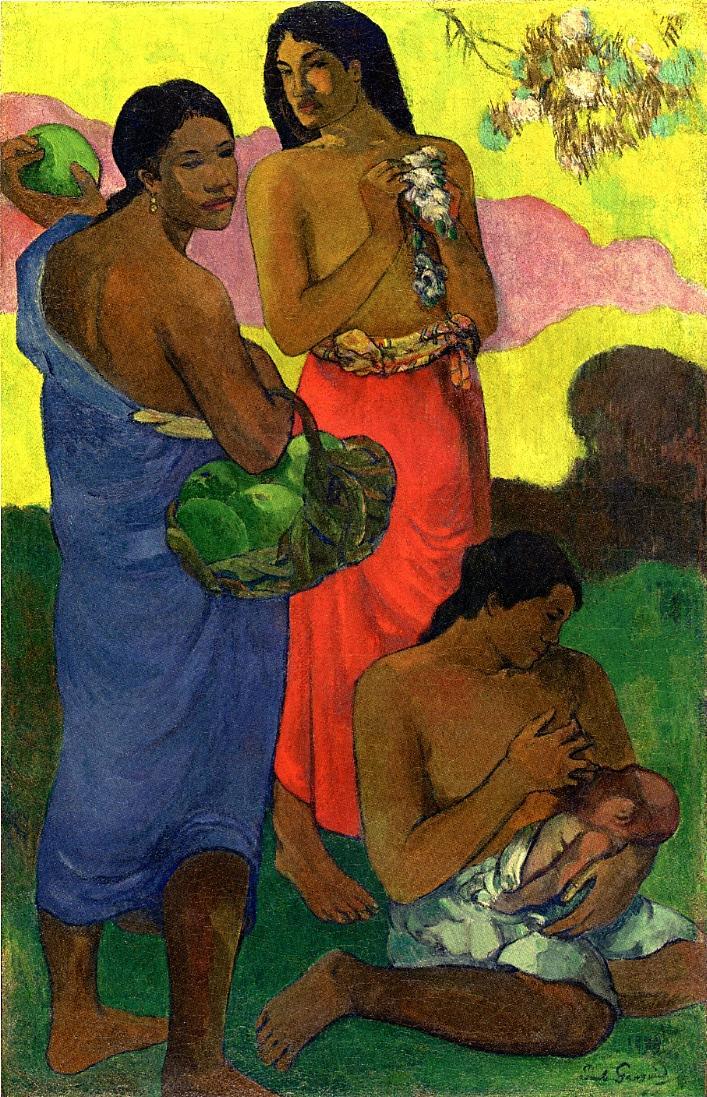 Maternite II (1899) – Paul Gauguin Tablo