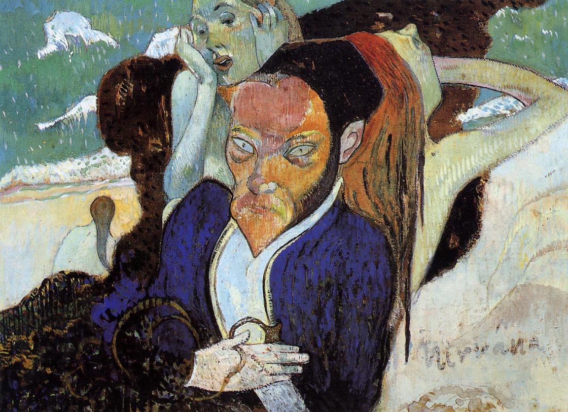 Nirvana, Portrait of Jacob Meyer de Haan (1890) Paul Gauguin tablo - Dekolata