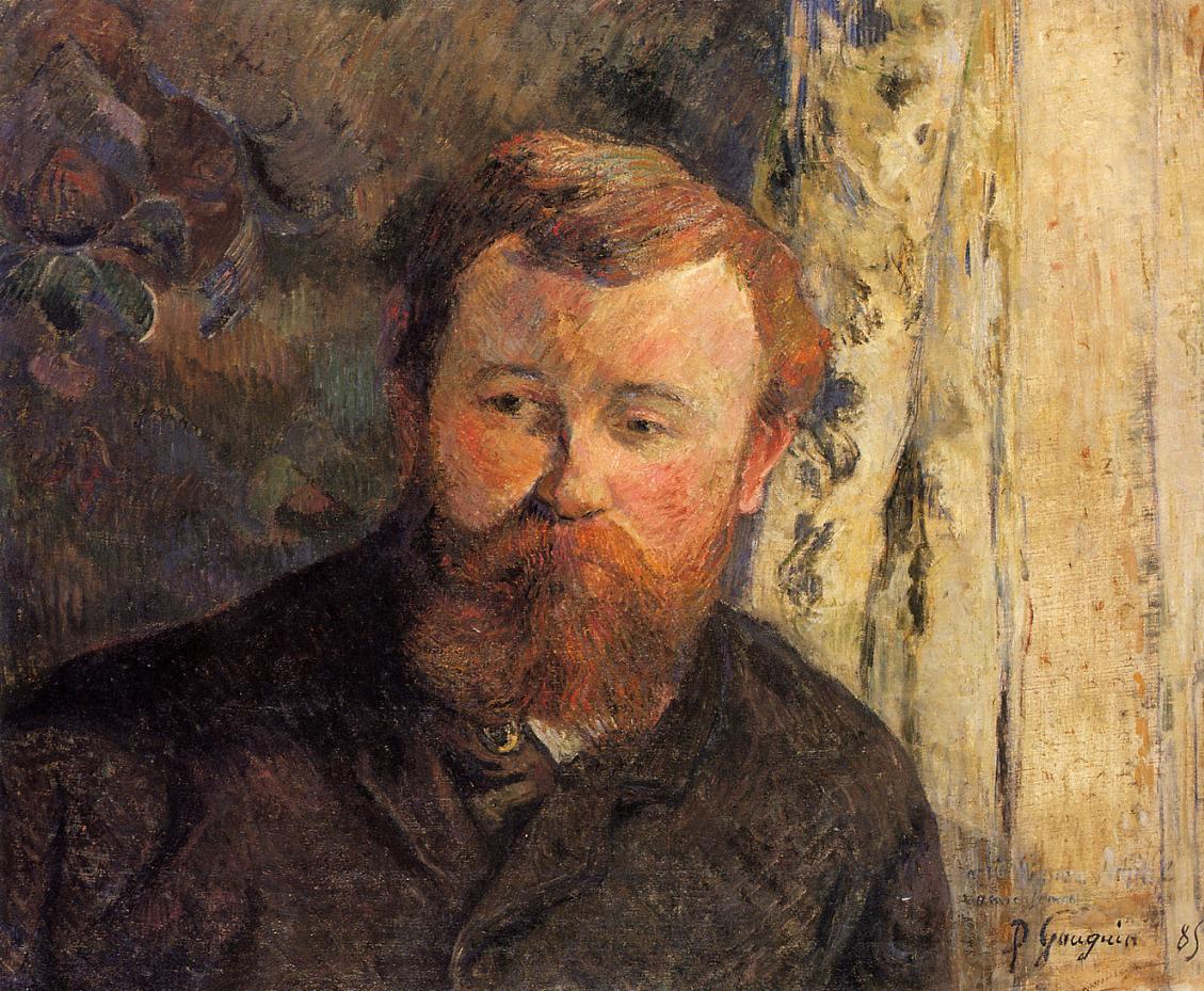 Portrait of Achille Granchi Taylor (1885) Paul Gauguin tablo - Dekolata
