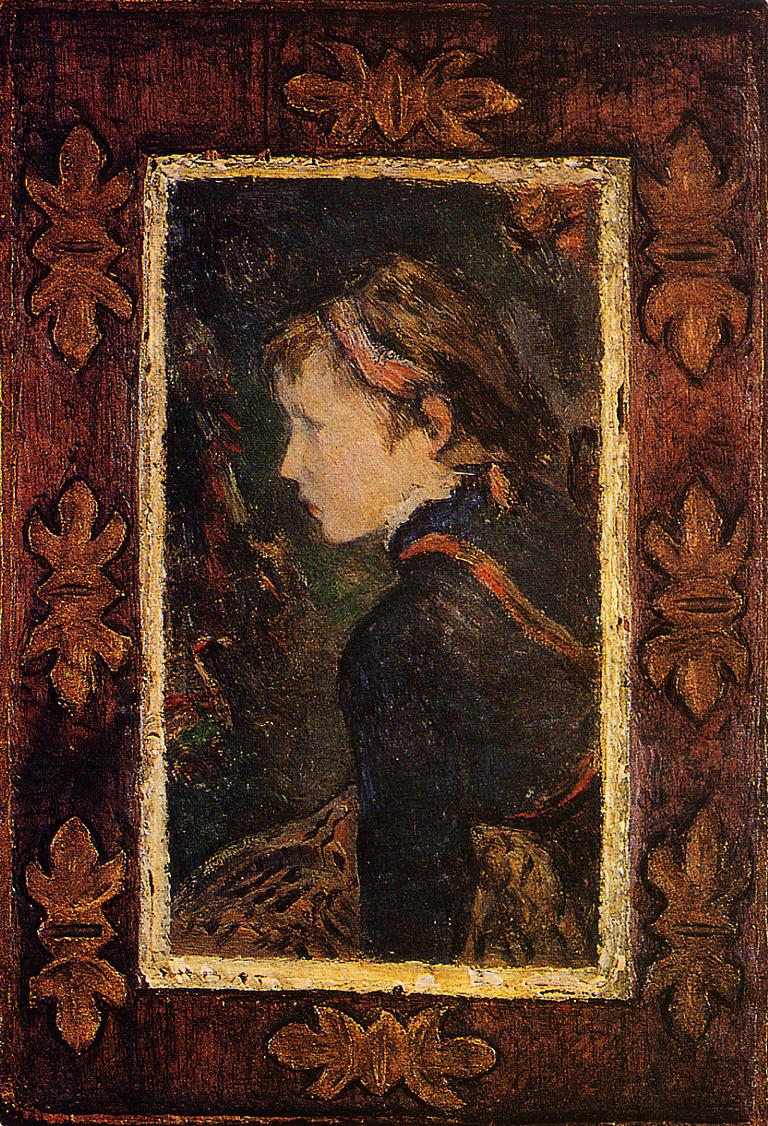 Portrait of Aline (1884) – Paul Gauguin Tablo