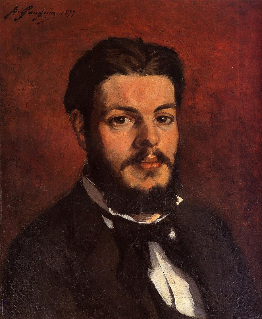 Portrait of Claude Antoine Charles Favre (1877) – Paul Gauguin Tablo