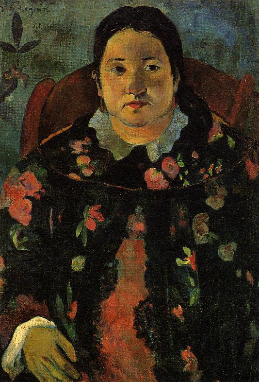 Portrait of Suzanne Bambridge (1891) – Paul Gauguin Tablo