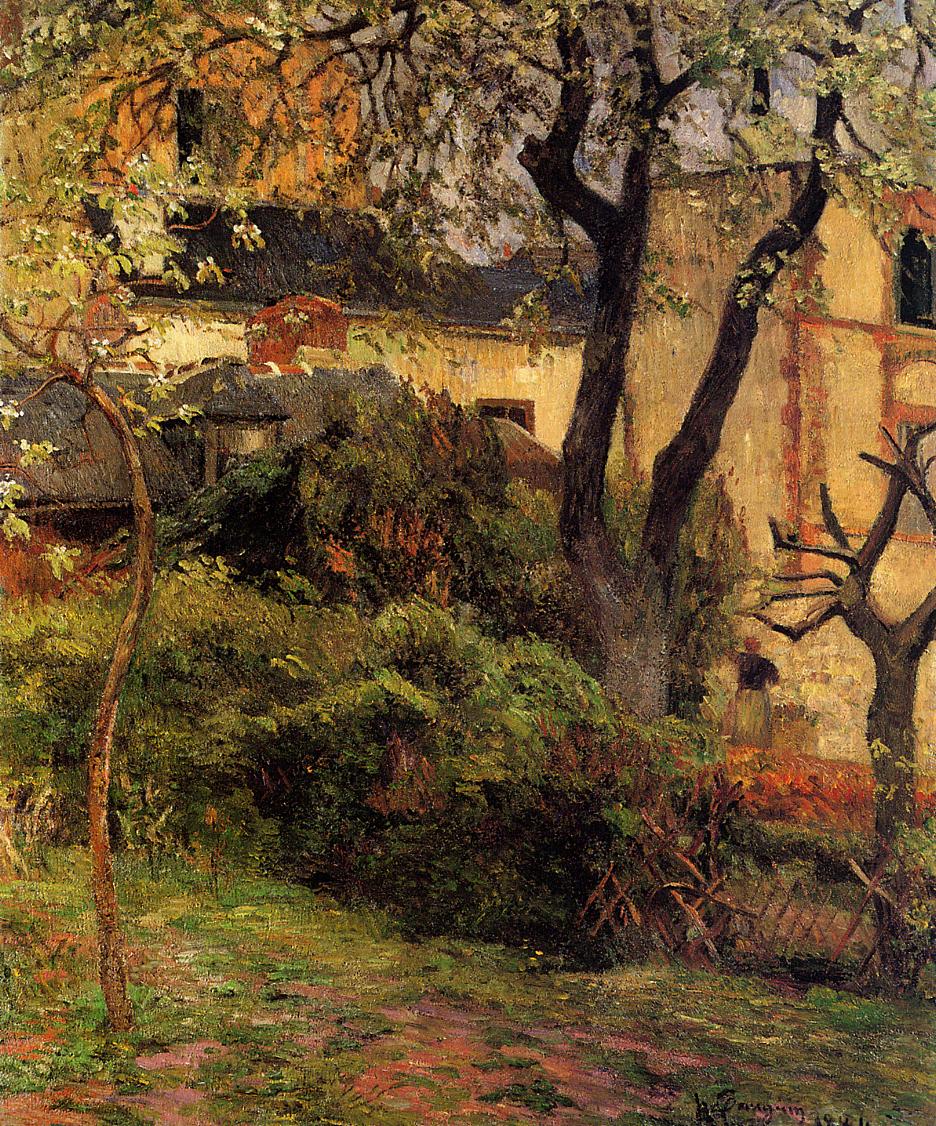 Rouen at spring (1884) – Paul Gauguin Tablo