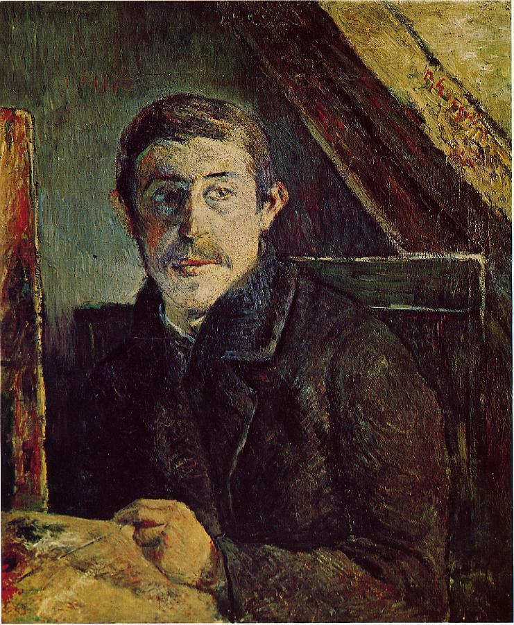 Self Portrait (1885) Paul Gauguin tablo - Dekolata