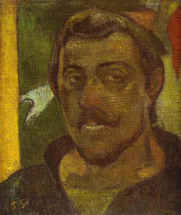 Self Portrait (1890) Paul Gauguin tablo - Dekolata
