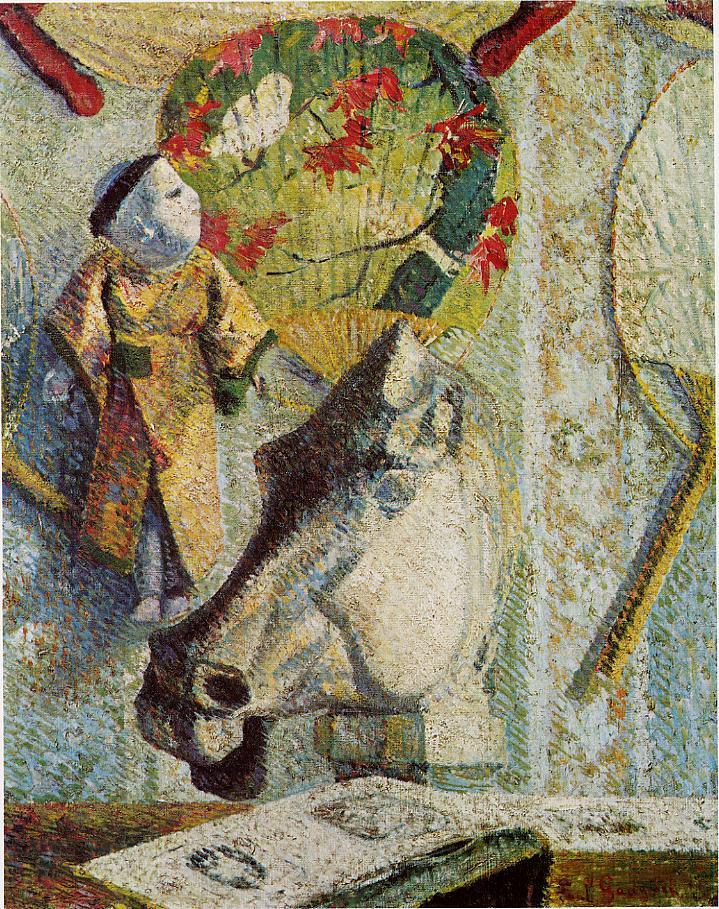 Still life with horse's head (1886) Paul Gauguin tablo - Dekolata