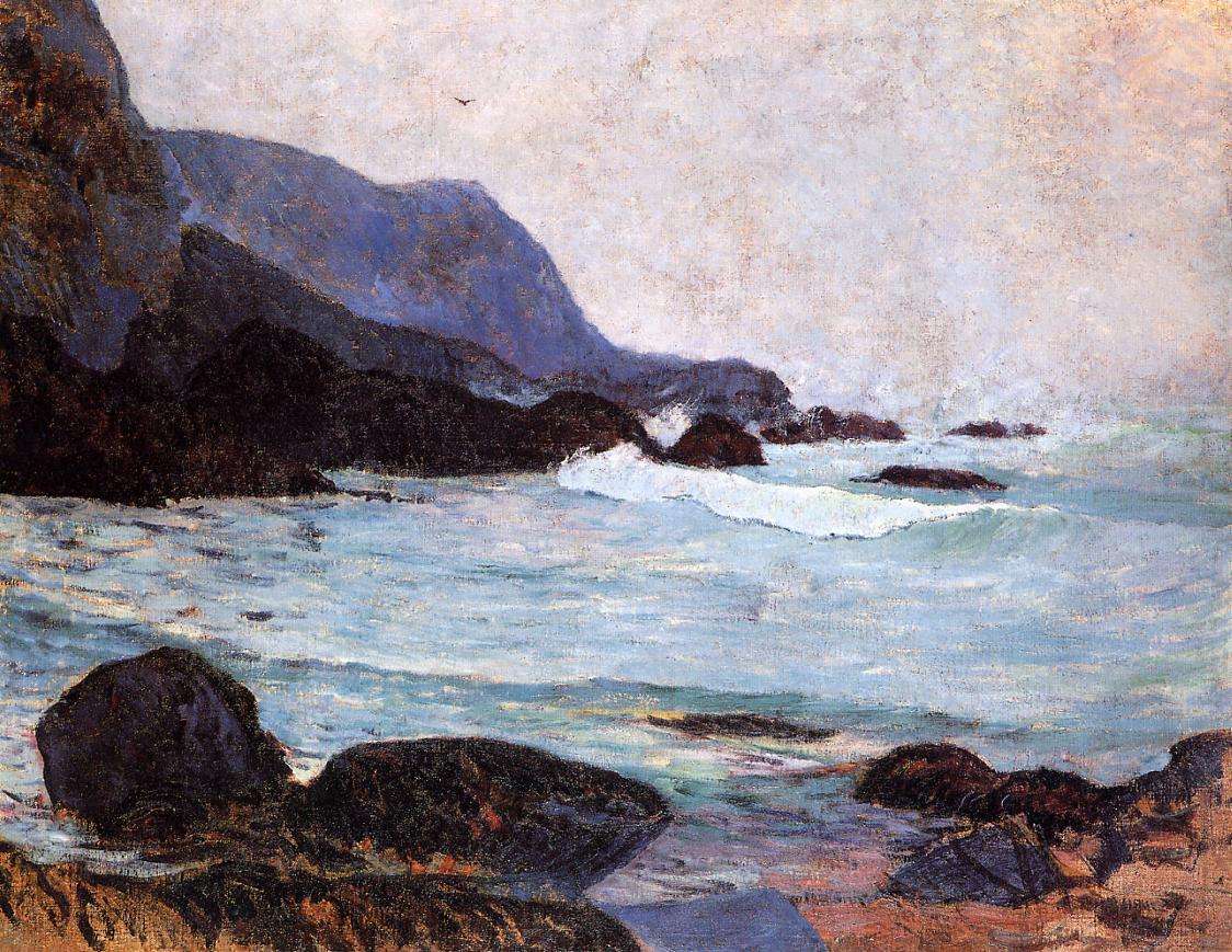 The Coast of Bellangenay (1890) – Paul Gauguin Tablo