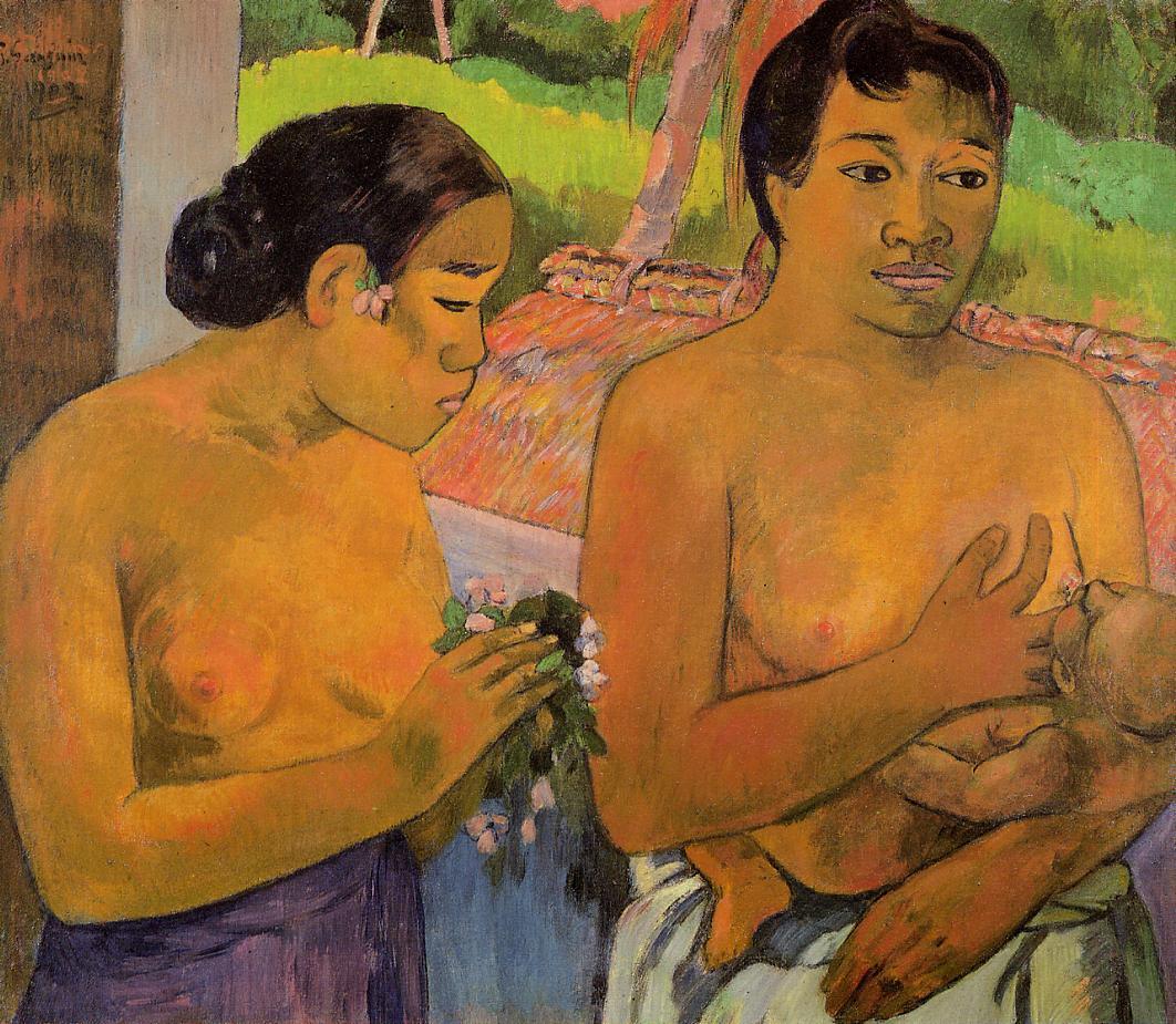 The Offering (1902) Paul Gauguin tablo - Dekolata