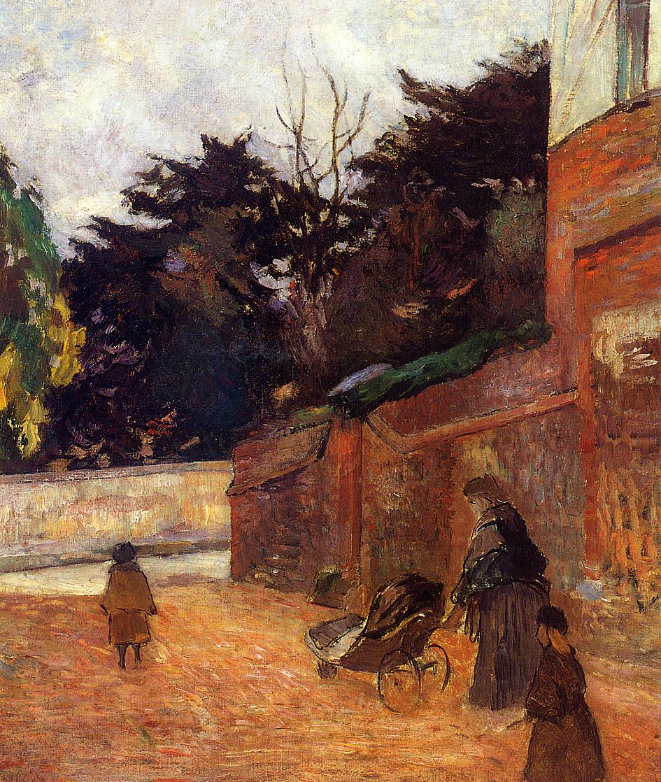 The artist's children (1884) Paul Gauguin tablo - Dekolata