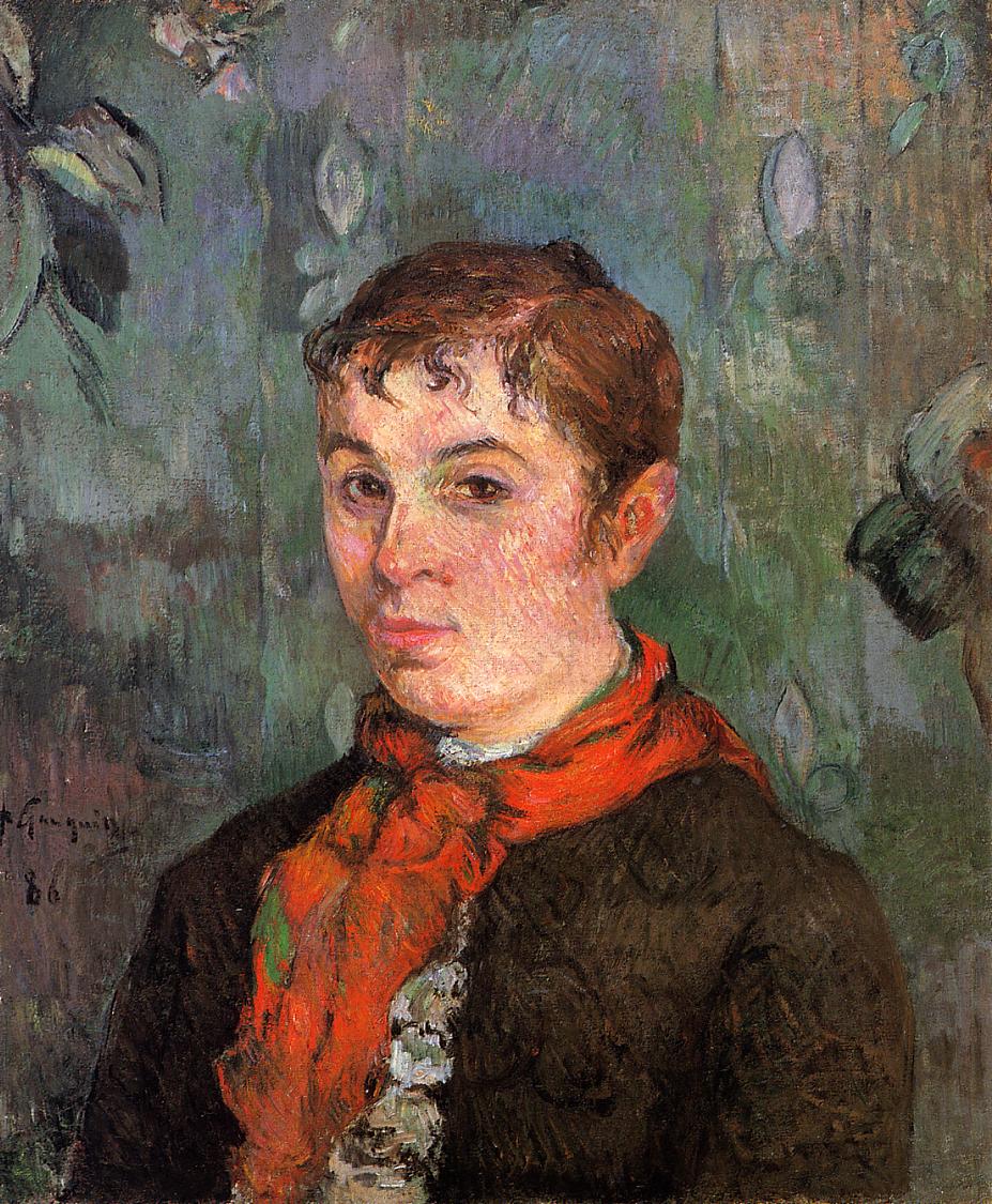 The boss's daughter (1886) Paul Gauguin tablo - Dekolata