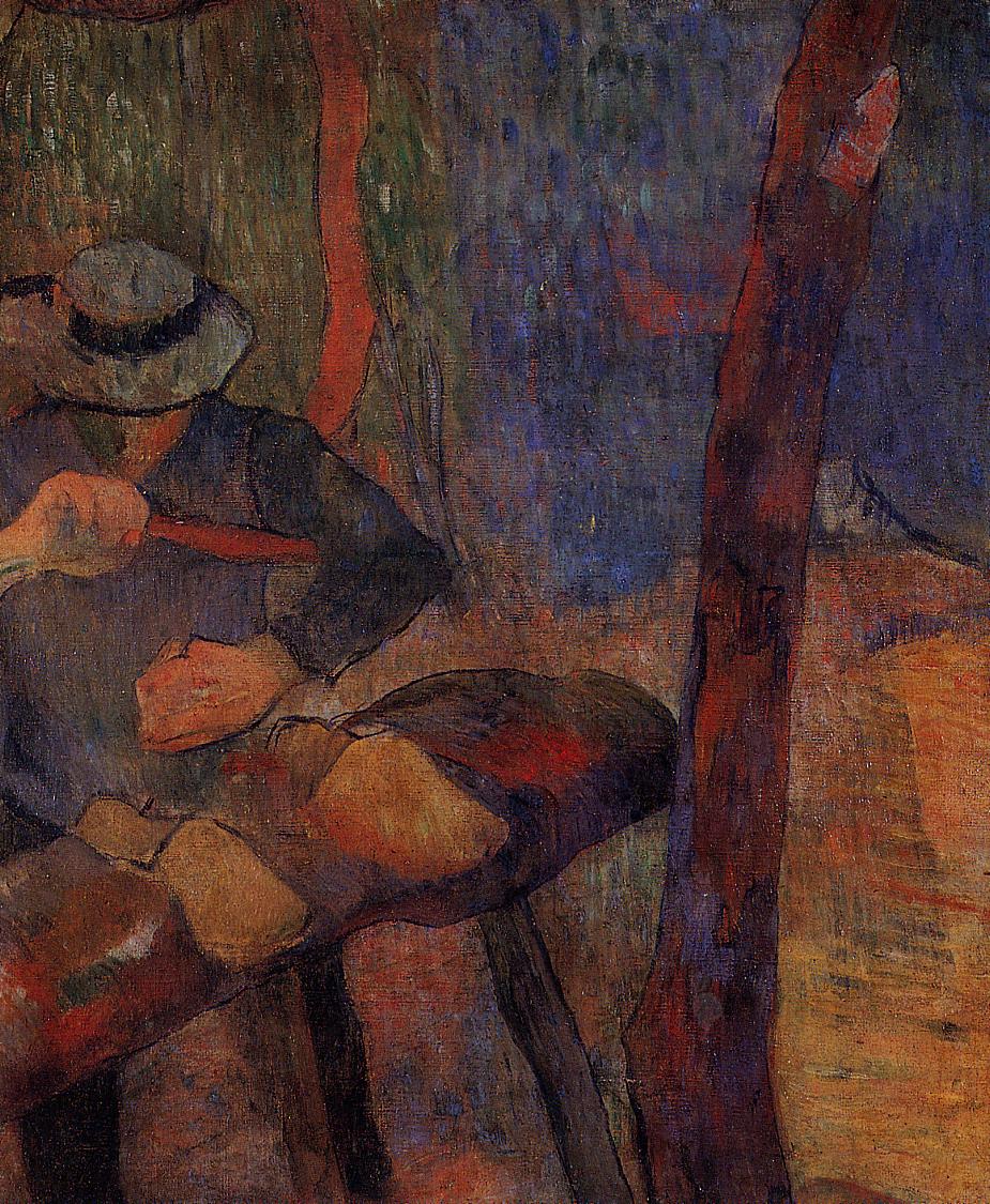The clog maker (1888) Paul Gauguin tablo - Dekolata