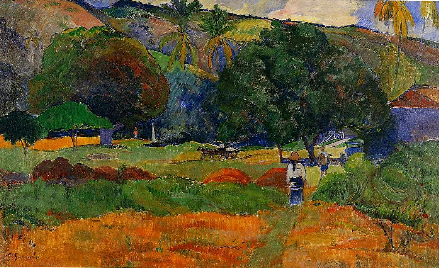 The little valley (1891) Paul Gauguin tablo - Dekolata